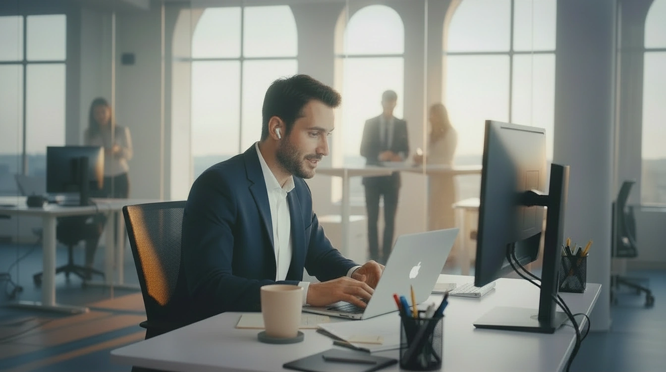 A high-energy recruitment consultant delivering a decision-ready candidate shortlist using Maslow.